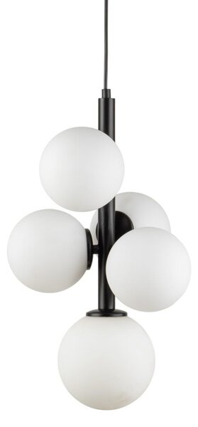 Sigma lighting modern függeszték perla fehér fekete sig33488
