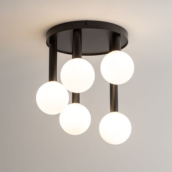 Sigma lighting modern mennyezeti lámpa perla fehér fekete sig33485