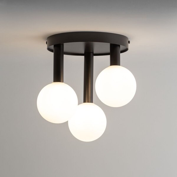 Sigma lighting modern mennyezeti lámpa perla fehér fekete sig33484