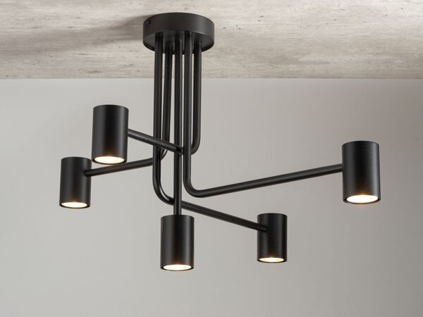 Sigma lighting modern mennyezeti lámpa luis fekete sig33422