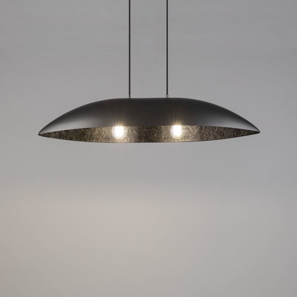 Sigma lighting modern függeszték gondola fekete ezüst sig40643