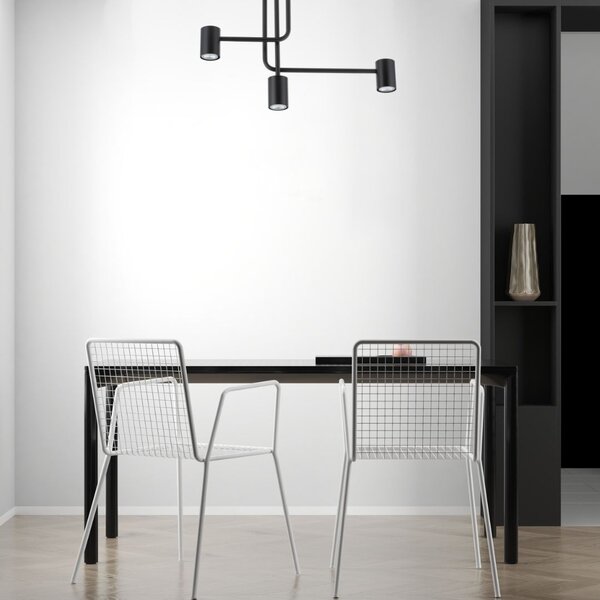 Sigma lighting modern mennyezeti lámpa luis fekete sig33420