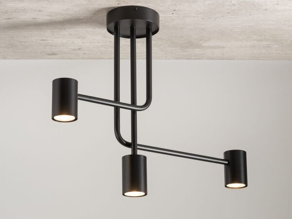 Sigma lighting modern mennyezeti lámpa luis fekete sig33420