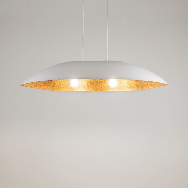 Sigma lighting modern függeszték gondola fehér réz sig40639