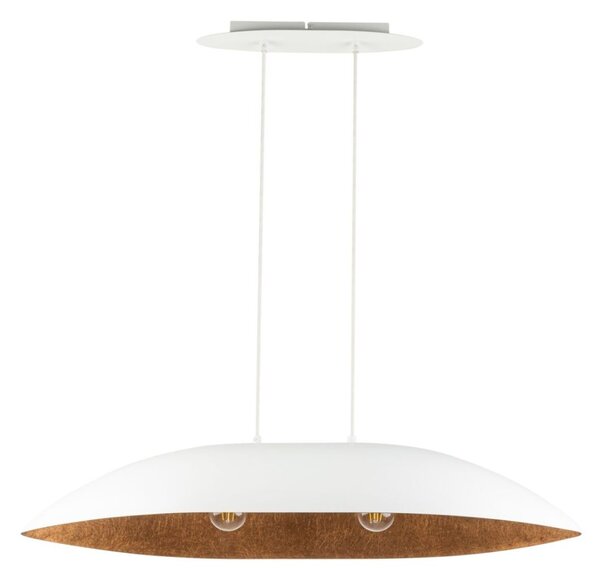 Sigma lighting modern függeszték gondola fehér réz sig40639