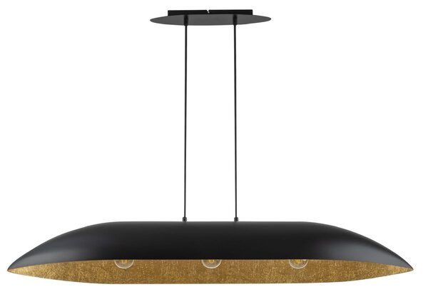 Sigma lighting modern függeszték gondola fekete arany sig40632