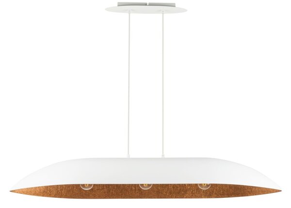 Sigma lighting modern függeszték gondola fehér réz sig40638
