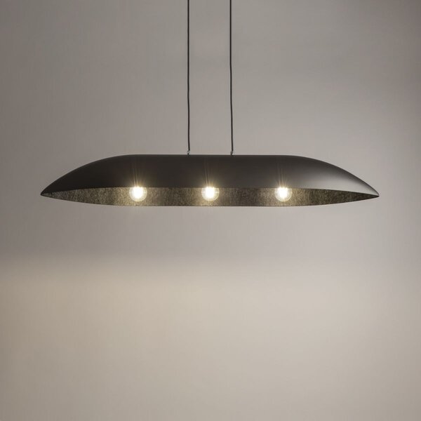 Sigma lighting modern függeszték gondola fekete ezüst sig40642