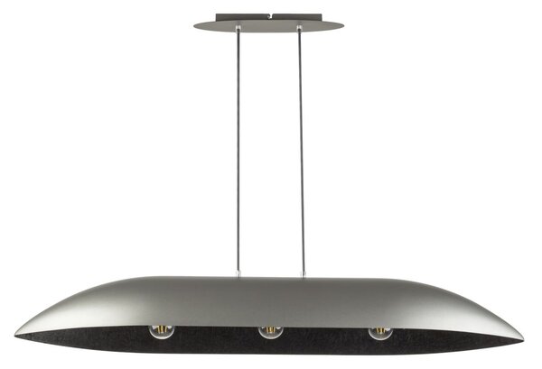Sigma lighting modern függeszték gondola fekete ezüst sig40642