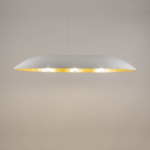 Sigma lighting modern függeszték gondola fehér arany sig40636