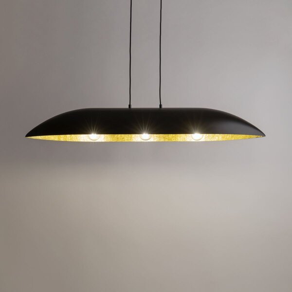 Sigma lighting modern függeszték gondola fekete arany sig40632