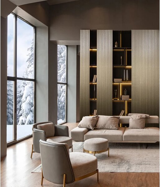 TF30033396 lambéria mintás taupe tapéta
