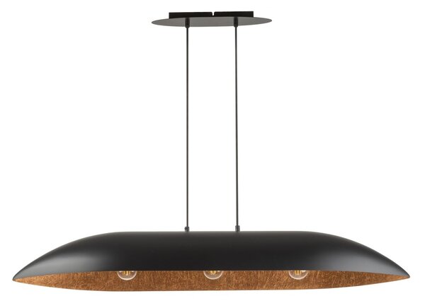 Sigma lighting modern függeszték gondola fekete réz sig40634