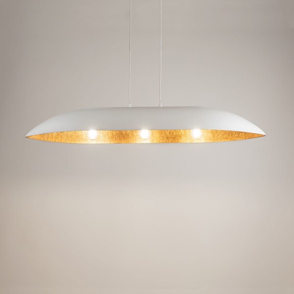 Sigma lighting modern függeszték gondola fehér réz sig40638