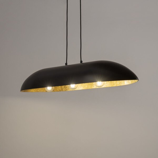 Sigma lighting modern függeszték gondola fekete arany sig40632
