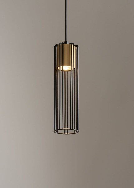 Sigma lighting modern függeszték fobia fekete arany sig33449