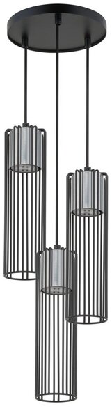 Sigma lighting modern függeszték fobia fekete ezüst sig33457