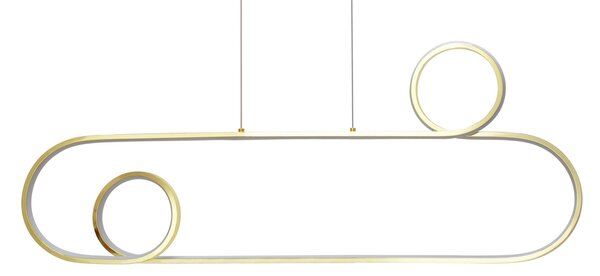 Mennyezeti LED függő lámpa APP809-CP Arany