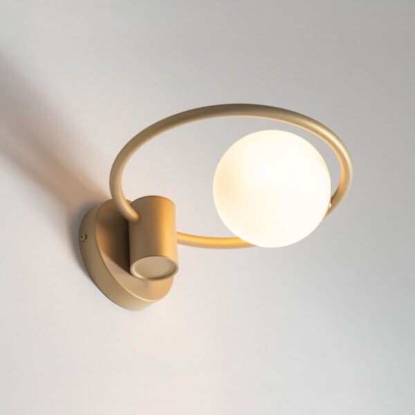 Sigma lighting modern fali lámpa aqua fehér arany sig33482