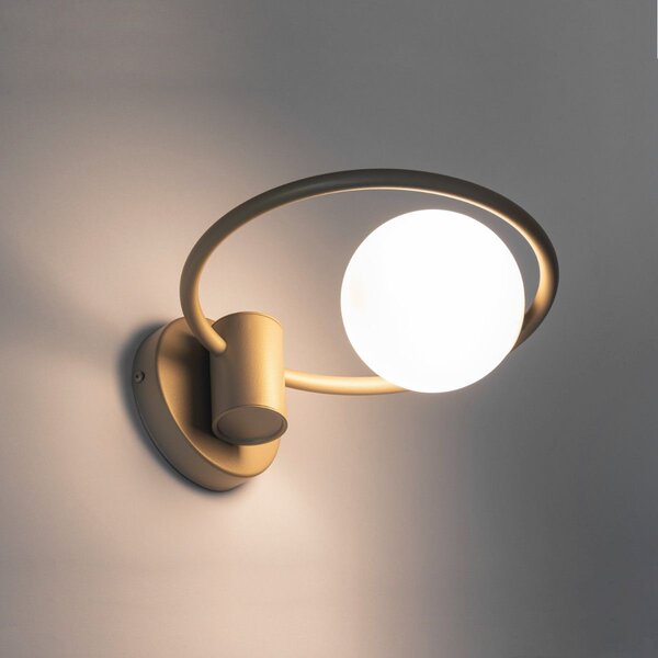 Sigma lighting modern fali lámpa aqua fehér arany sig33482