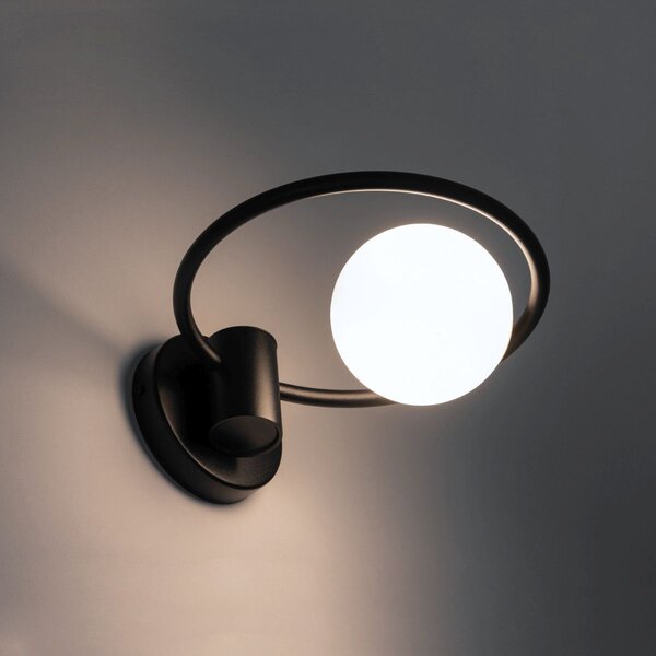 Sigma lighting modern fali lámpa aqua fehér fekete sig33480