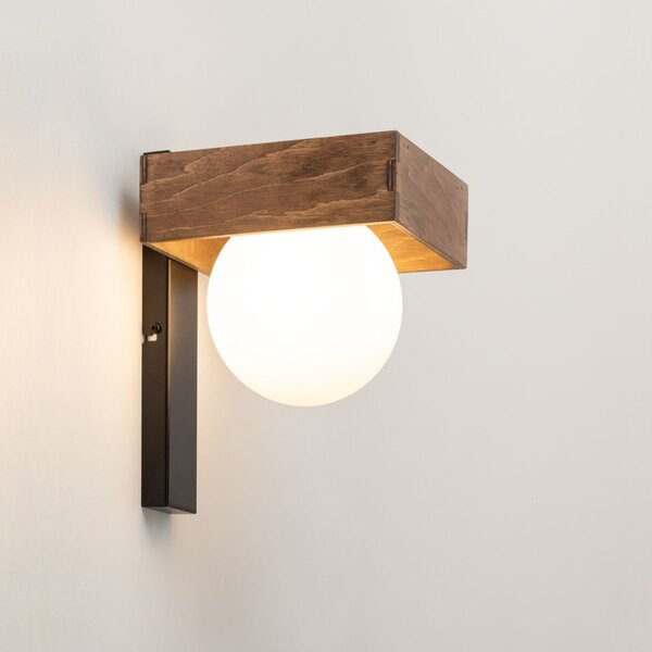 Sigma lighting modern skandináv fali lámpa bloom fehér barna fekete sig33666