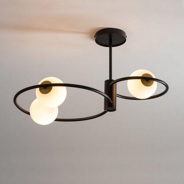 Sigma lighting modern mennyezeti lámpa aqua fehér fekete sig33465