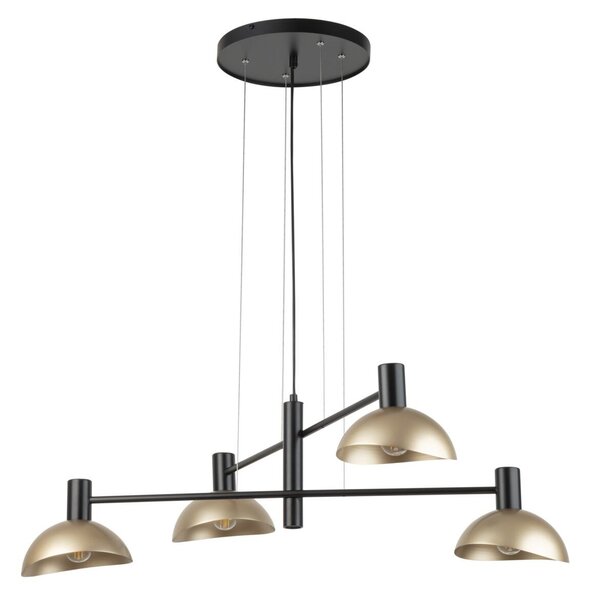 Sigma lighting modern függeszték artis fekete arany sig40568