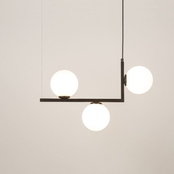 Sigma lighting modern függeszték andy fehér fekete sig33609