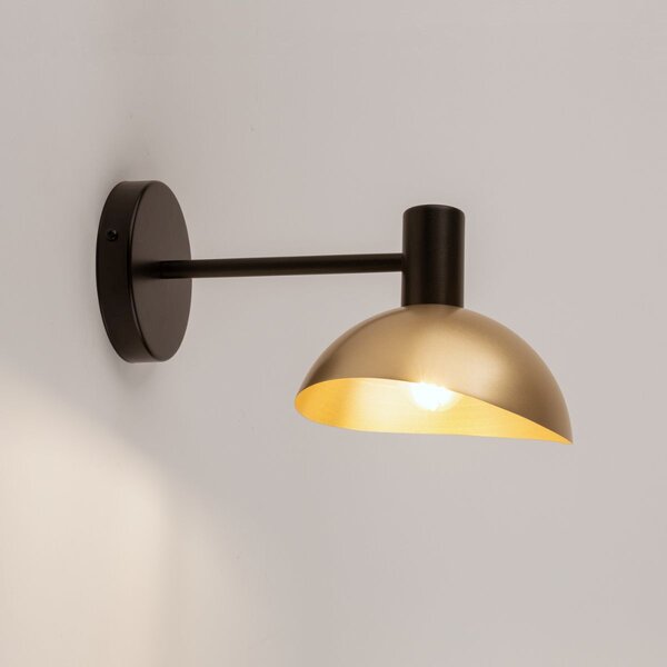Sigma lighting modern fali lámpa artis fekete arany sig40570