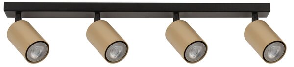 Sigma lighting modern spot lámpa zoom fekete arany sig33322