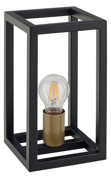 Sigma lighting modern asztali lámpa vigo fekete arany sig50247
