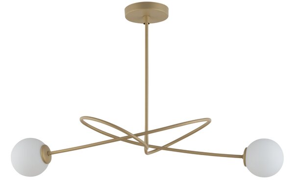 Sigma lighting modern mennyezeti lámpa velvet fehér arany sig33355