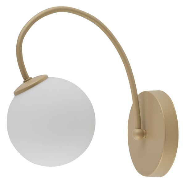 Sigma lighting modern fali lámpa velvet fehér arany sig33358