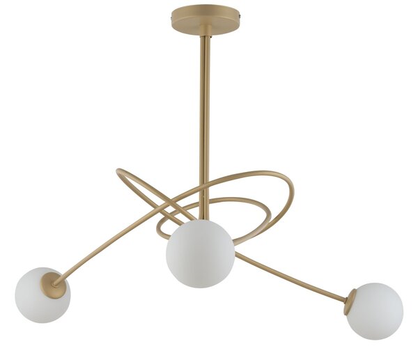 Sigma lighting modern mennyezeti lámpa velvet fehér arany sig33356