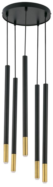 Sigma lighting modern függeszték sopel fekete arany sig33237