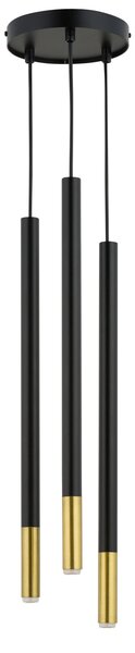 Sigma lighting modern függeszték sopel fekete arany sig33257