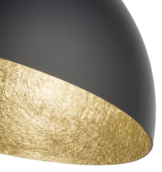 Sigma lighting modern függeszték sfera fekete arany sig30143