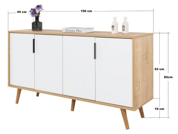 Komód, 150 cm – TR707DWL1257
