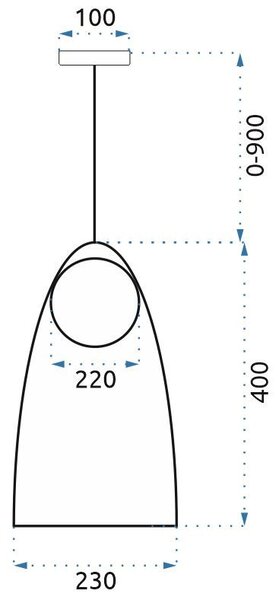 Mennyezeti lámpa APP1029-1CP