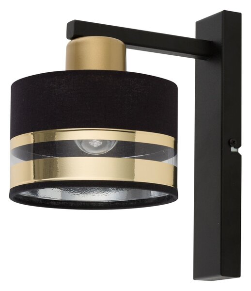 Sigma lighting modern fali lámpa pro fekete arany sig32153