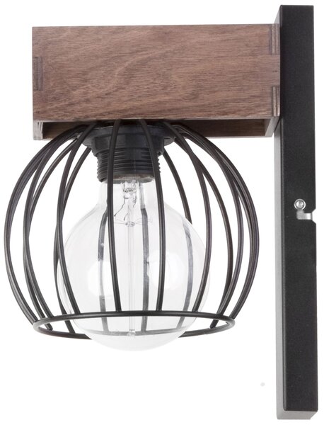 Sigma lighting loft fali lámpa milan barna fekete sig31577