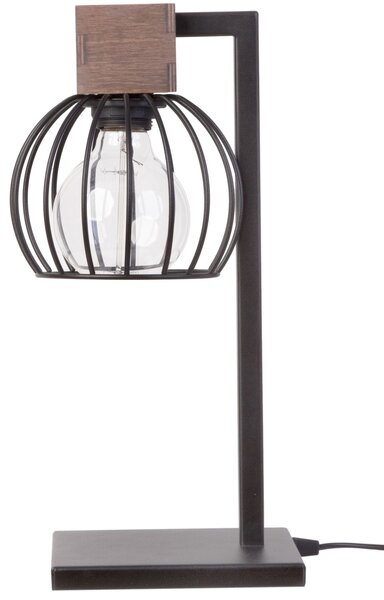 Sigma lighting loft asztali lámpa milan barna fekete sig50120