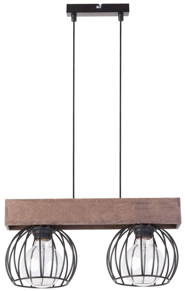 Sigma lighting loft függeszték milan barna fekete sig31572