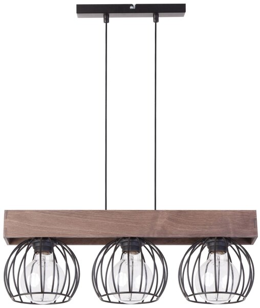 Sigma lighting loft függeszték milan barna fekete sig31574