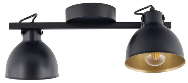 Sigma lighting modern spot lámpa mars fekete arany sig32268