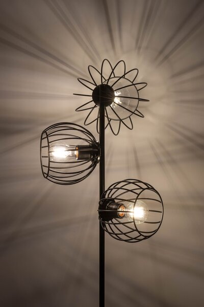 Sigma lighting modern állólámpa madam fekete sig32375