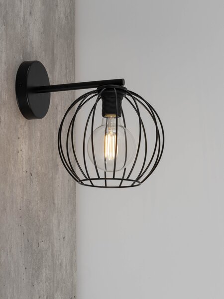Sigma lighting modern fali lámpa madam fekete sig32373