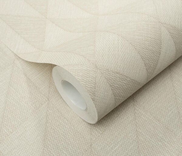 TF10524-02 geometrikus mintájú bézs tapéta