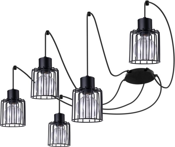 Sigma lighting modern függeszték luto fekete sig31130